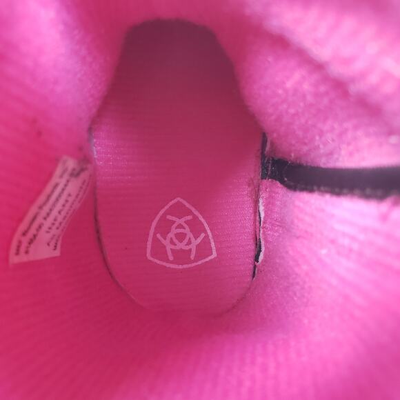 Ariat Lil Stompers Infant Baby Girls Cactus Western Cowboy Boots 81464-00 - Picture 10 of 11